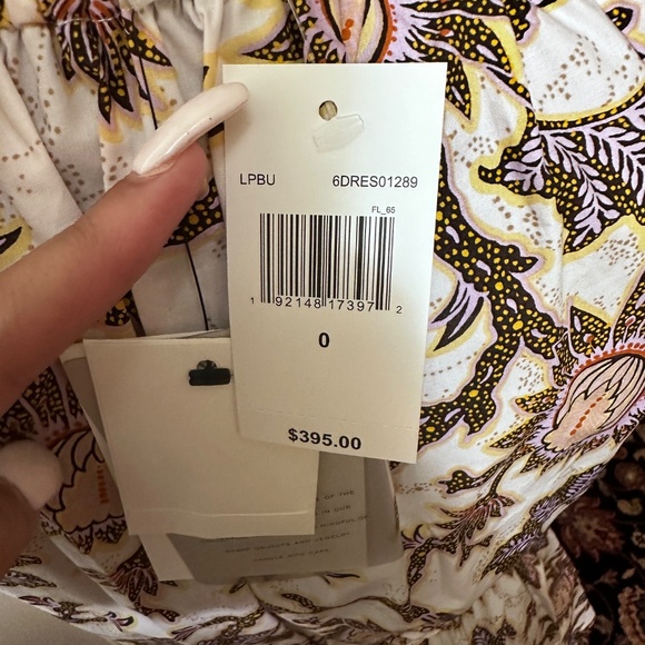 Cotton dress with puff sleeves - Picture 9 of 12